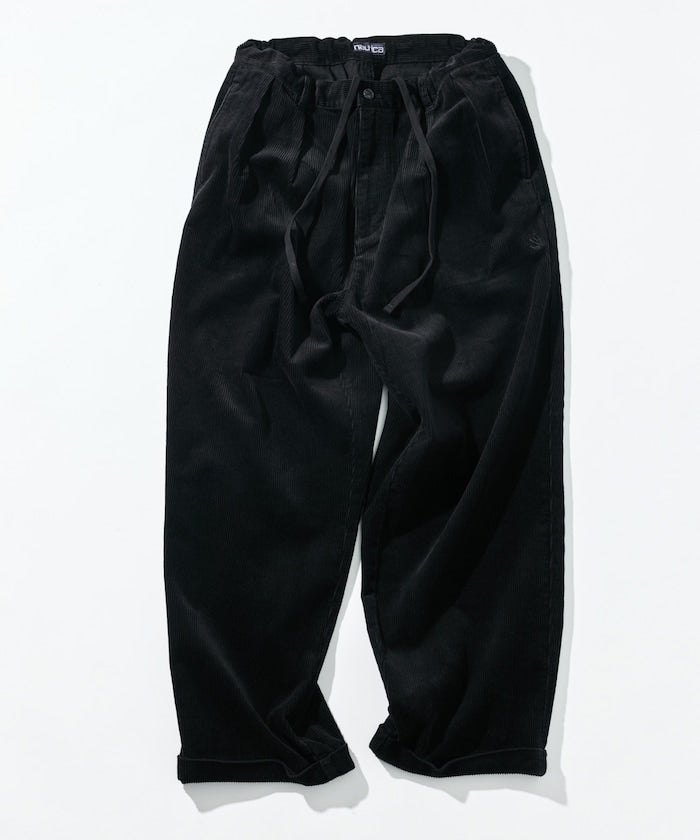 NAUTICA / 燈芯絨寬版褶裝長褲