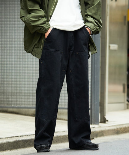 FREAK’S STORE / 雙膝剪接  直筒牛仔褲