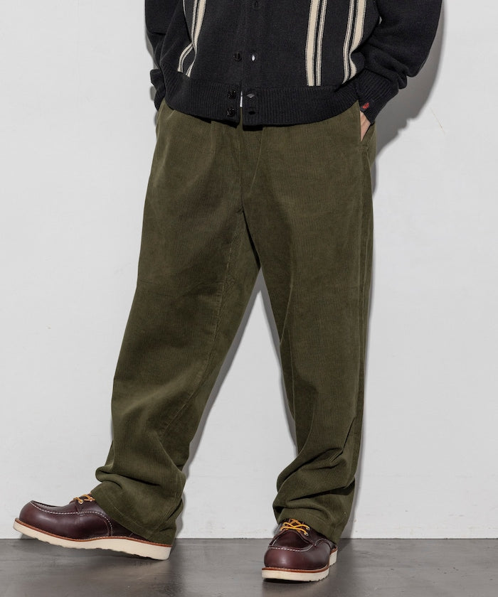 RED KAP / 別注 SMU WIDE CORDUROY CHEF PANTS 寬鬆 燈芯絨 長褲 *9月下旬