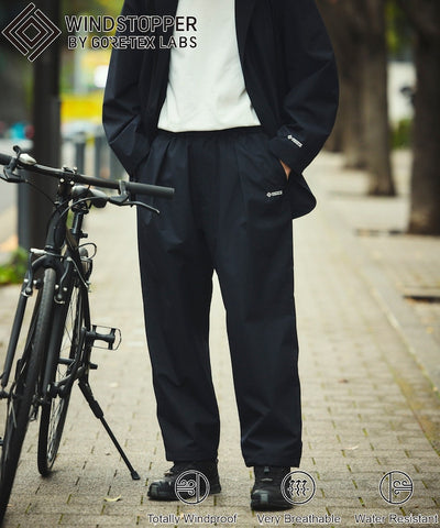 +phenix 別注 GORE-TEX WINDSTOPPER PACKABLE SLACKS PANTS / 可收納錐形西裝褲