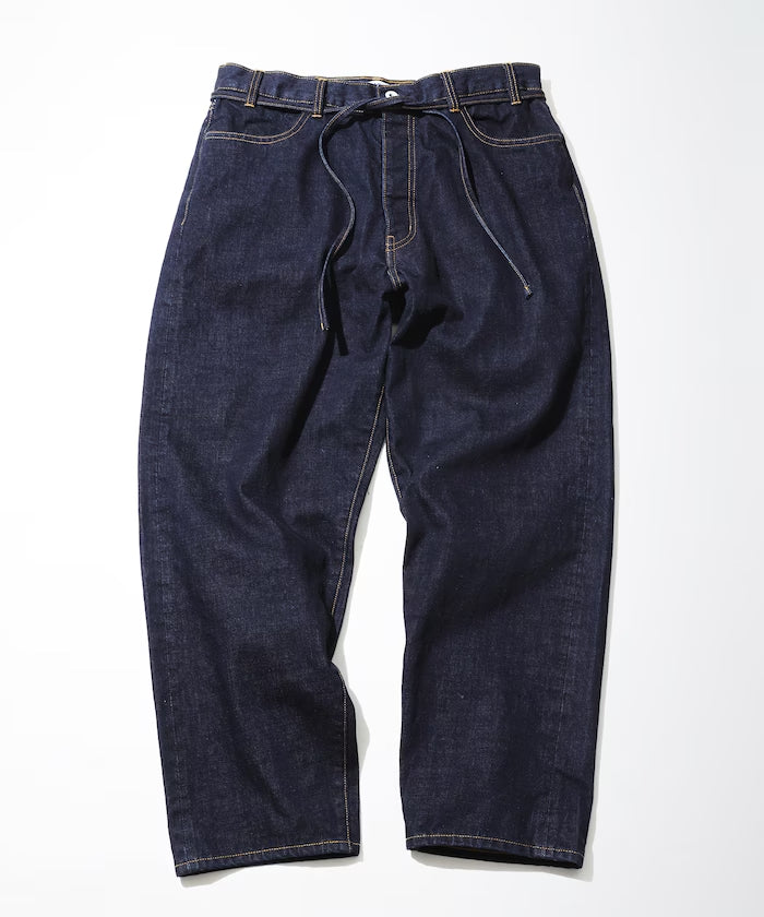 CAHLUMN  Selvedge Denime Pant “Baggy”   /  立體自製邊寬鬆牛仔褲