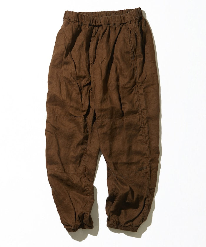 CAHLUMN elgium Linen Gym Tapered Pant 1.2 / 亞麻機能錐形束腳褲