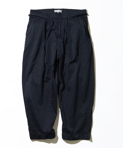 CAHLUMN Extra Long Staple Organic Cotton 2 Tuck Chino Pant / 超長纖維有機棉 2褶錐形寬版斜紋褲