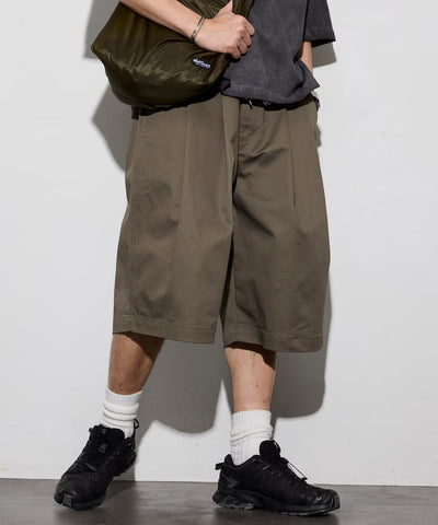 RED KAP × FREAK'S STORE / 日本聯名限定 雙摺工裝短褲 2TUCK WIDE BAGGY SHORTS