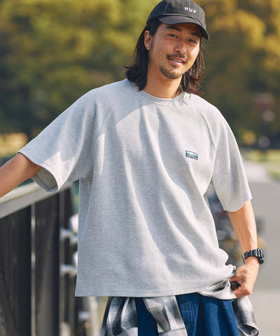 THE CRAFT CREW PRODUCTS / 機能抗菌 UV防護  重磅 華夫格 短袖T恤