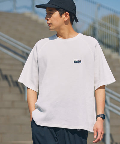 THE CRAFT CREW PRODUCTS / 機能抗菌 UV防護  重磅 華夫格 短袖T恤
