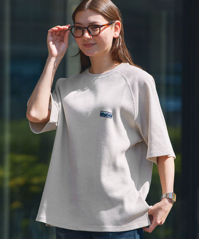 THE CRAFT CREW PRODUCTS / 機能抗菌 UV防護  重磅 華夫格 短袖T恤
