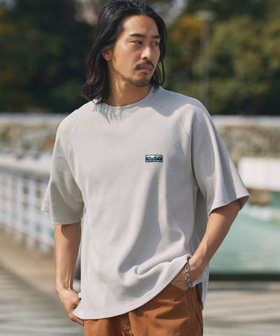 THE CRAFT CREW PRODUCTS / 機能抗菌 UV防護  重磅 華夫格 短袖T恤