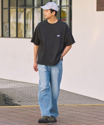 THE CRAFT CREW PRODUCTS / 機能抗菌 UV防護  重磅 華夫格 短袖T恤