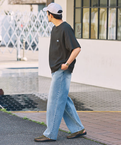 THE CRAFT CREW PRODUCTS / 機能抗菌 UV防護  重磅 華夫格 短袖T恤