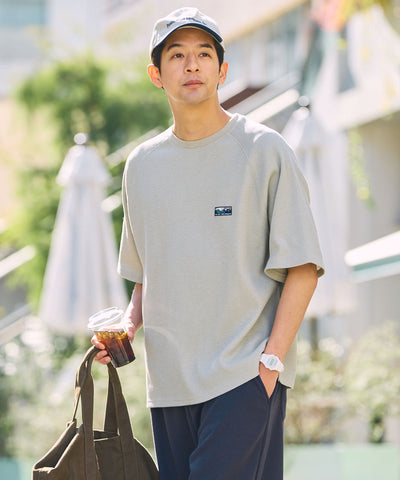 THE CRAFT CREW PRODUCTS / 機能抗菌 UV防護  重磅 華夫格 短袖T恤
