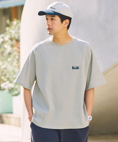 THE CRAFT CREW PRODUCTS / 機能抗菌 UV防護  重磅 華夫格 短袖T恤