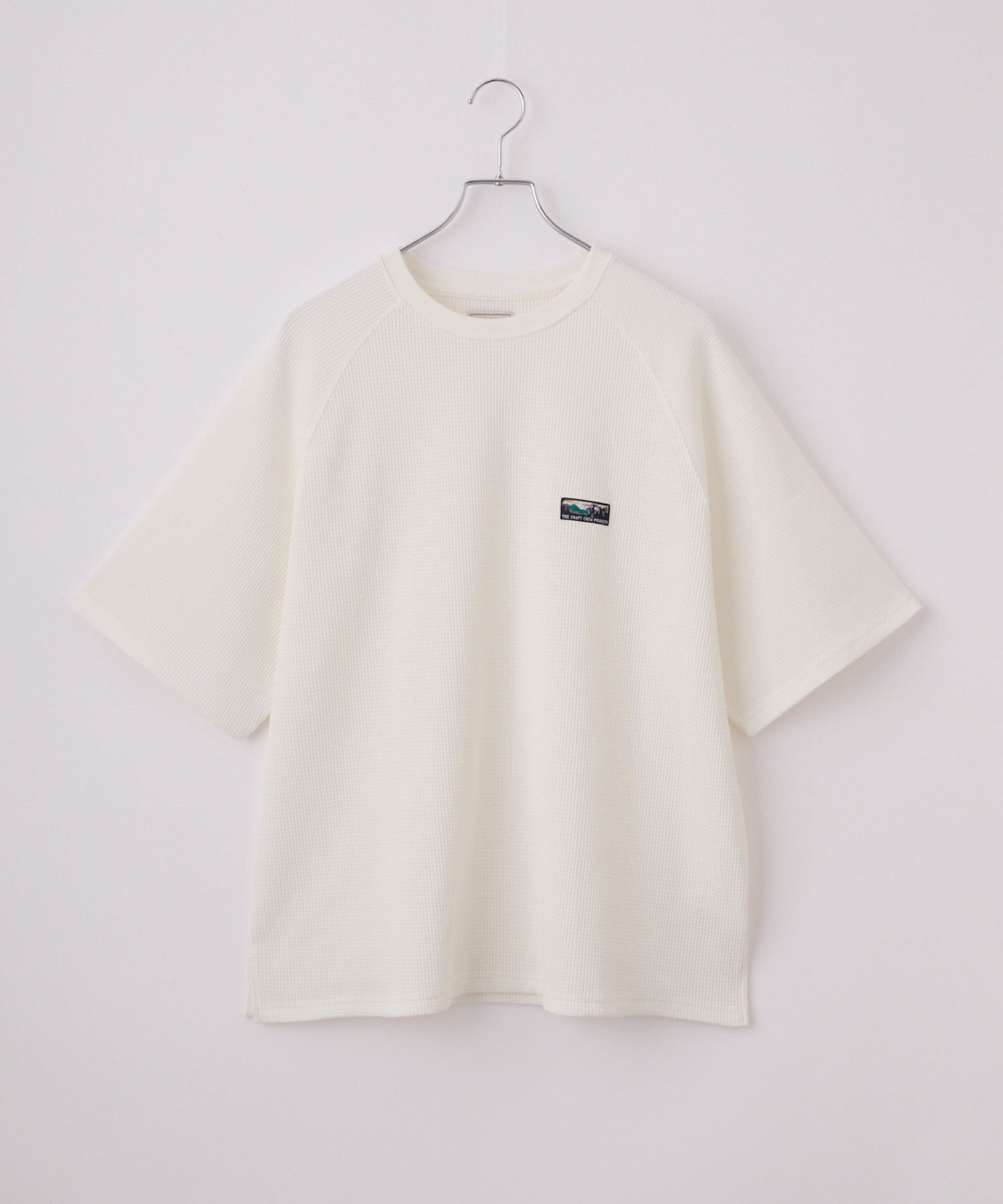 THE CRAFT CREW PRODUCTS / 機能抗菌 UV防護  重磅 華夫格 短袖T恤