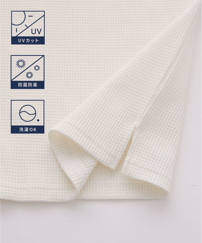 THE CRAFT CREW PRODUCTS / 機能抗菌 UV防護  重磅 華夫格 短袖T恤