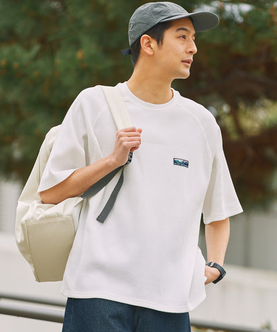 THE CRAFT CREW PRODUCTS / 機能抗菌 UV防護  重磅 華夫格 短袖T恤