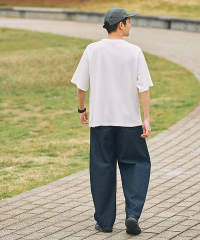 THE CRAFT CREW PRODUCTS / 機能抗菌 UV防護  重磅 華夫格 短袖T恤