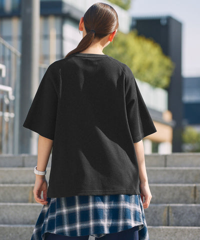 THE CRAFT CREW PRODUCTS / 機能抗菌 UV防護  重磅 華夫格 短袖T恤