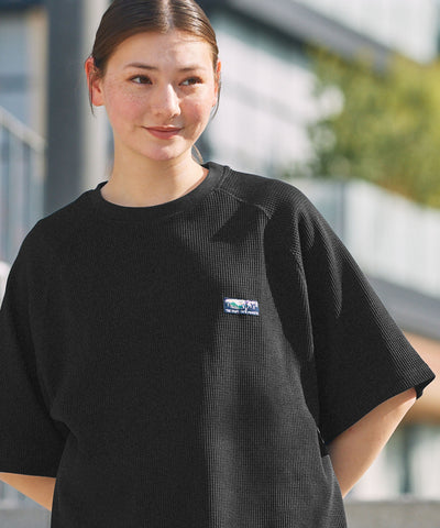 THE CRAFT CREW PRODUCTS / 機能抗菌 UV防護  重磅 華夫格 短袖T恤