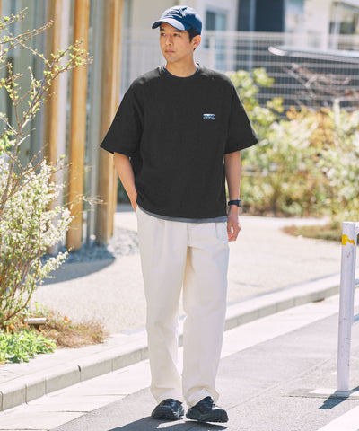 THE CRAFT CREW PRODUCTS / 機能抗菌 UV防護  重磅 華夫格 短袖T恤