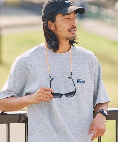 THE CRAFT CREW PRODUCTS / 機能抗菌 UV防護  重磅 華夫格 短袖T恤