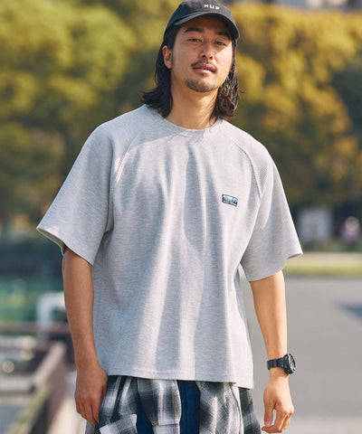 THE CRAFT CREW PRODUCTS / 機能抗菌 UV防護  重磅 華夫格 短袖T恤