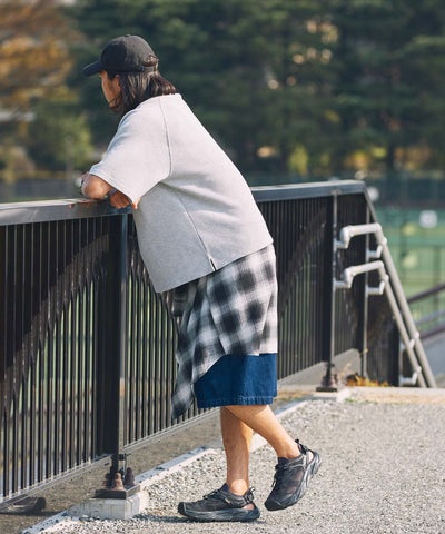 THE CRAFT CREW PRODUCTS / 機能抗菌 UV防護  重磅 華夫格 短袖T恤