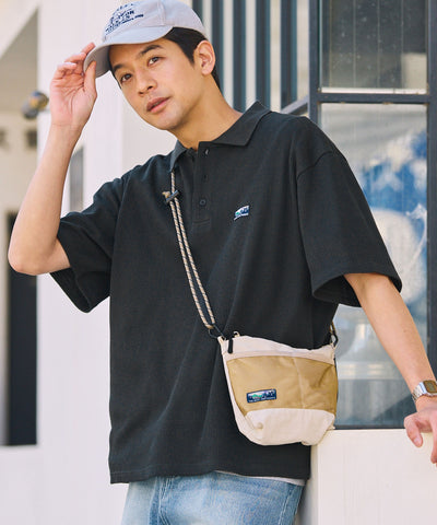 THE CRAFT CREW PRODUCTS / 機能抗菌 UV防護 重磅華夫格短袖Polo衫