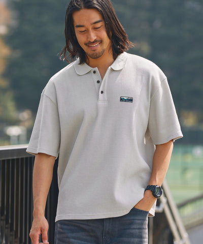 THE CRAFT CREW PRODUCTS / 機能抗菌 UV防護 重磅華夫格短袖Polo衫
