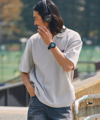 THE CRAFT CREW PRODUCTS / 機能抗菌 UV防護 重磅華夫格短袖Polo衫