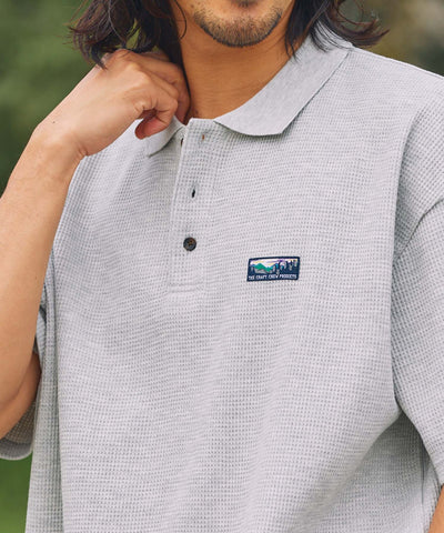 THE CRAFT CREW PRODUCTS / 機能抗菌 UV防護 重磅華夫格短袖Polo衫