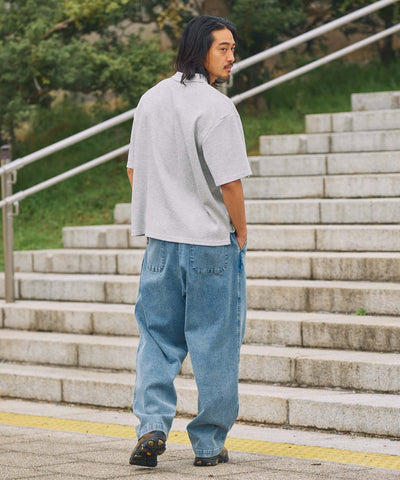 THE CRAFT CREW PRODUCTS / 機能抗菌 UV防護 重磅華夫格短袖Polo衫