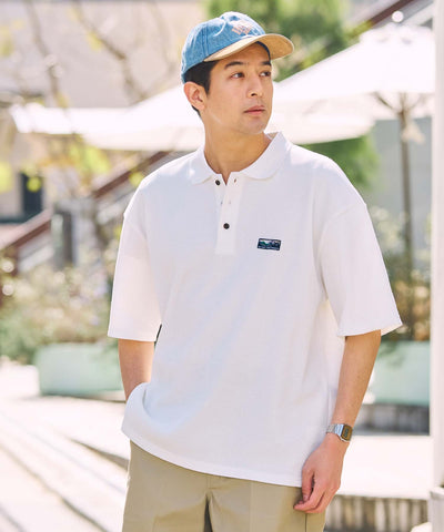 THE CRAFT CREW PRODUCTS / 機能抗菌 UV防護 重磅華夫格短袖Polo衫