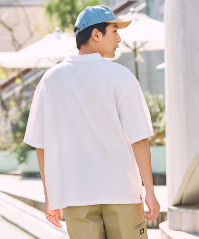 THE CRAFT CREW PRODUCTS / 機能抗菌 UV防護 重磅華夫格短袖Polo衫