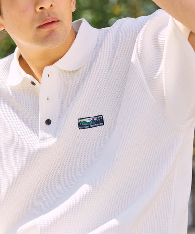 THE CRAFT CREW PRODUCTS / 機能抗菌 UV防護 重磅華夫格短袖Polo衫
