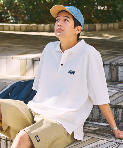 THE CRAFT CREW PRODUCTS / 機能抗菌 UV防護 重磅華夫格短袖Polo衫