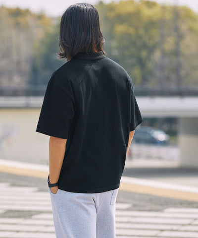 THE CRAFT CREW PRODUCTS / 機能抗菌 UV防護 重磅華夫格短袖Polo衫