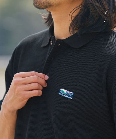 THE CRAFT CREW PRODUCTS / 機能抗菌 UV防護 重磅華夫格短袖Polo衫
