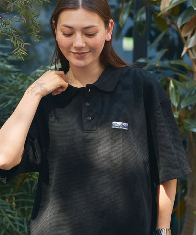 THE CRAFT CREW PRODUCTS / 機能抗菌 UV防護 重磅華夫格短袖Polo衫