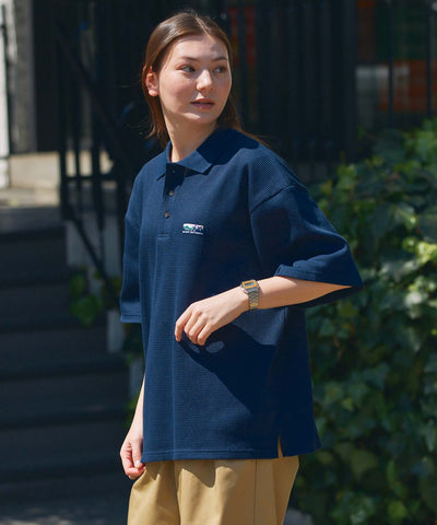 THE CRAFT CREW PRODUCTS / 機能抗菌 UV防護 重磅華夫格短袖Polo衫