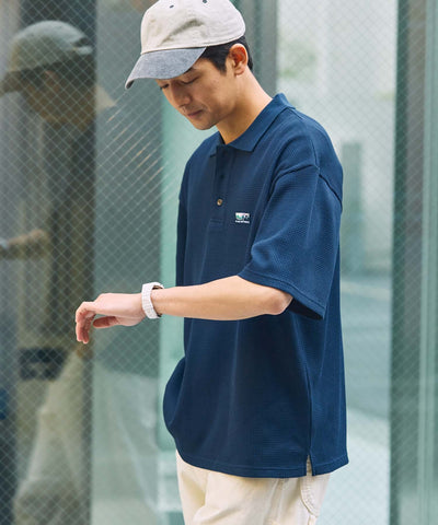 THE CRAFT CREW PRODUCTS / 機能抗菌 UV防護 重磅華夫格短袖Polo衫