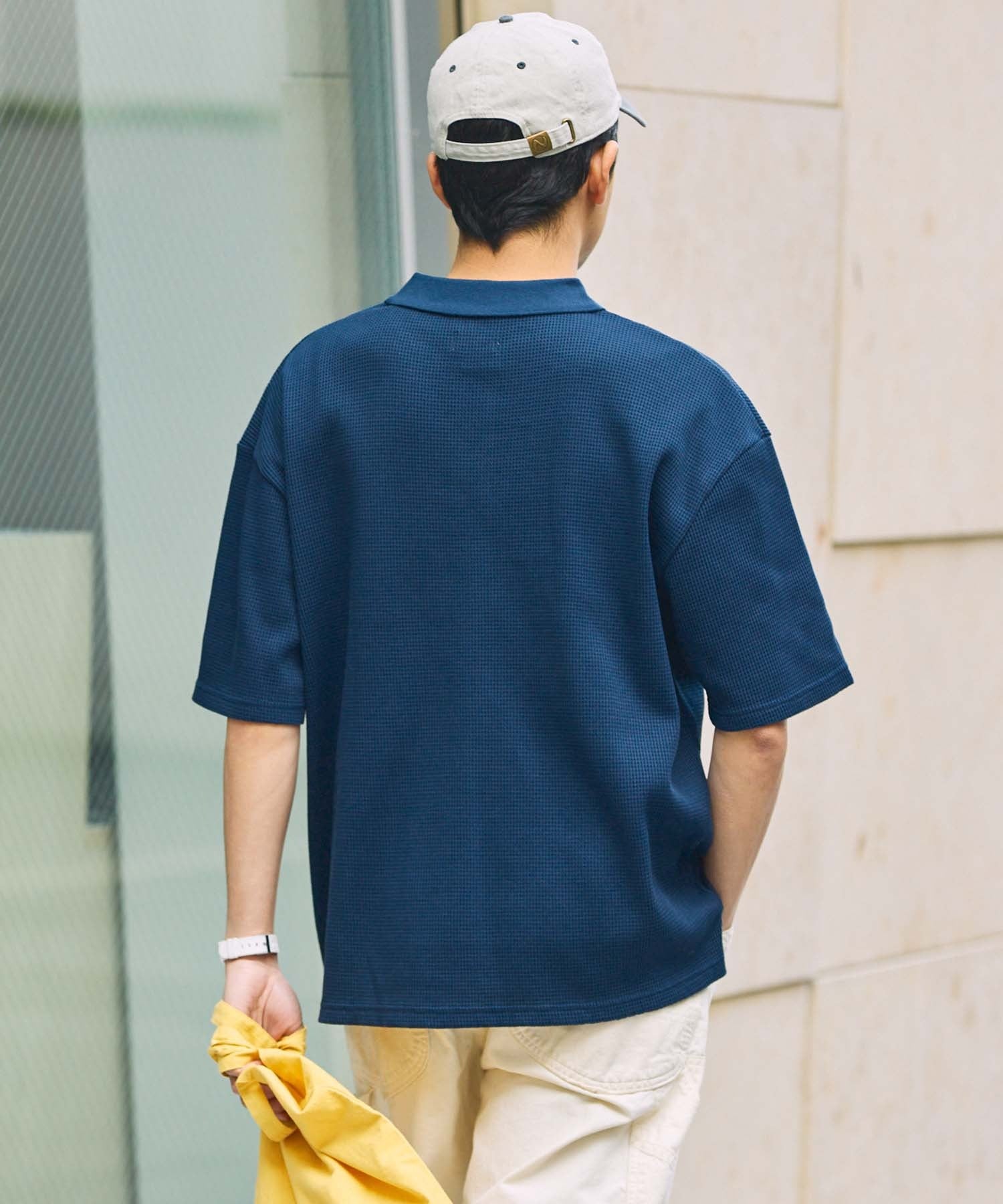 THE CRAFT CREW PRODUCTS / 機能抗菌 UV防護 重磅華夫格短袖Polo衫