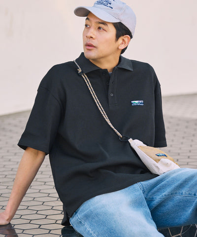 THE CRAFT CREW PRODUCTS / 機能抗菌 UV防護 重磅華夫格短袖Polo衫