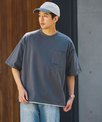 THE CRAFT CREW PRODUCTS / 抗UV防汗漬 口袋短袖T恤