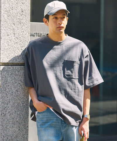THE CRAFT CREW PRODUCTS / 抗UV防汗漬 口袋短袖T恤