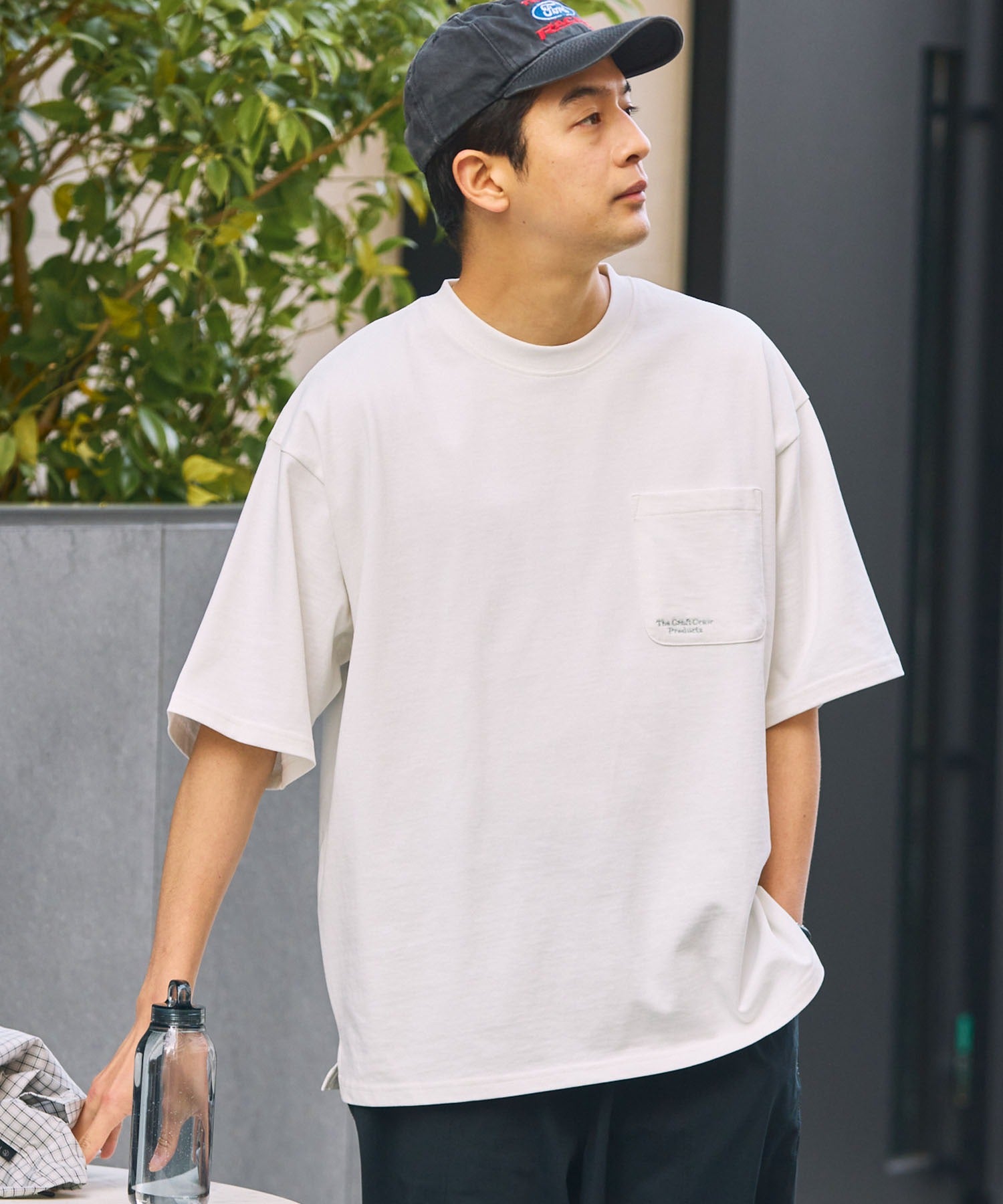THE CRAFT CREW PRODUCTS / 抗UV防汗漬 口袋短袖T恤