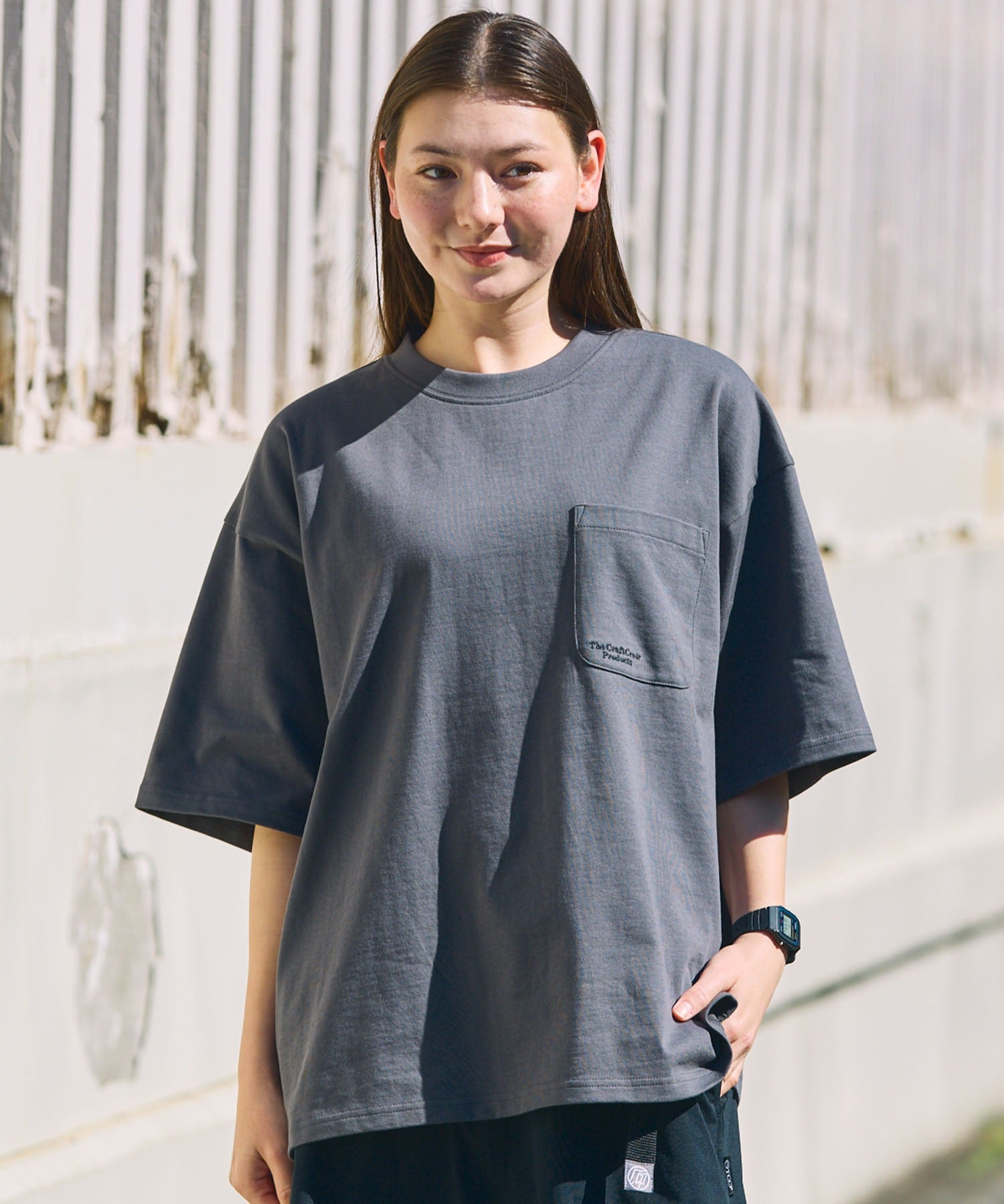 THE CRAFT CREW PRODUCTS / 抗UV防汗漬 口袋短袖T恤