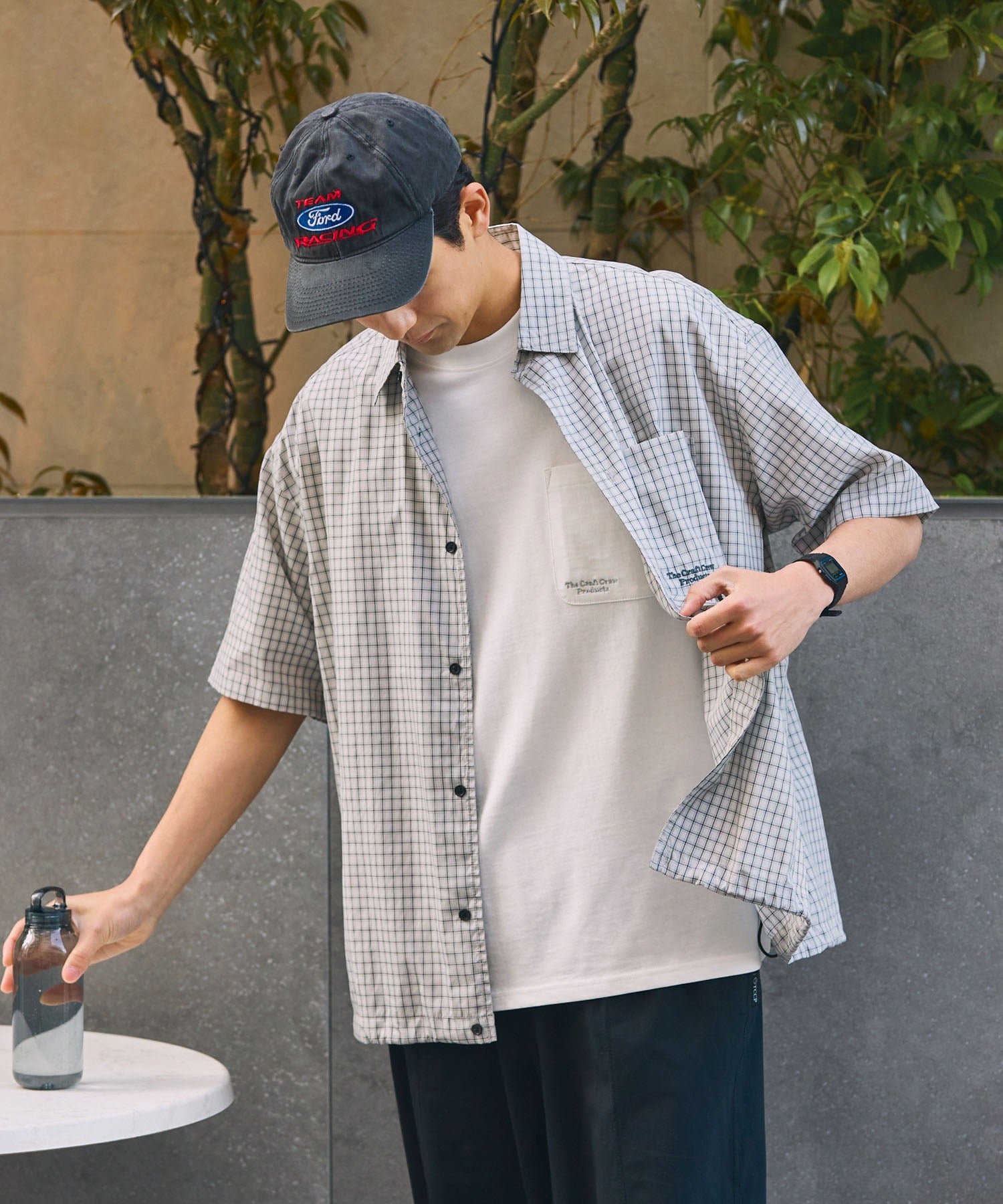 THE CRAFT CREW PRODUCTS / 抗UV防汗漬 口袋短袖T恤