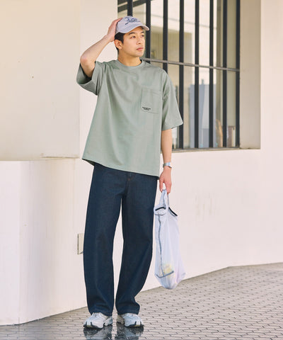 THE CRAFT CREW PRODUCTS / 抗UV防汗漬 口袋短袖T恤