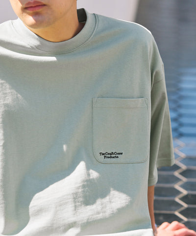THE CRAFT CREW PRODUCTS / 抗UV防汗漬 口袋短袖T恤
