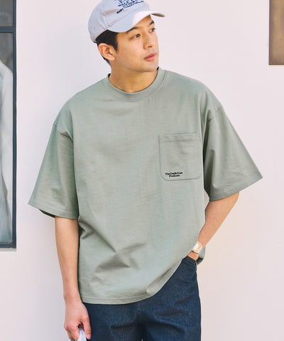 THE CRAFT CREW PRODUCTS / 抗UV防汗漬 口袋短袖T恤